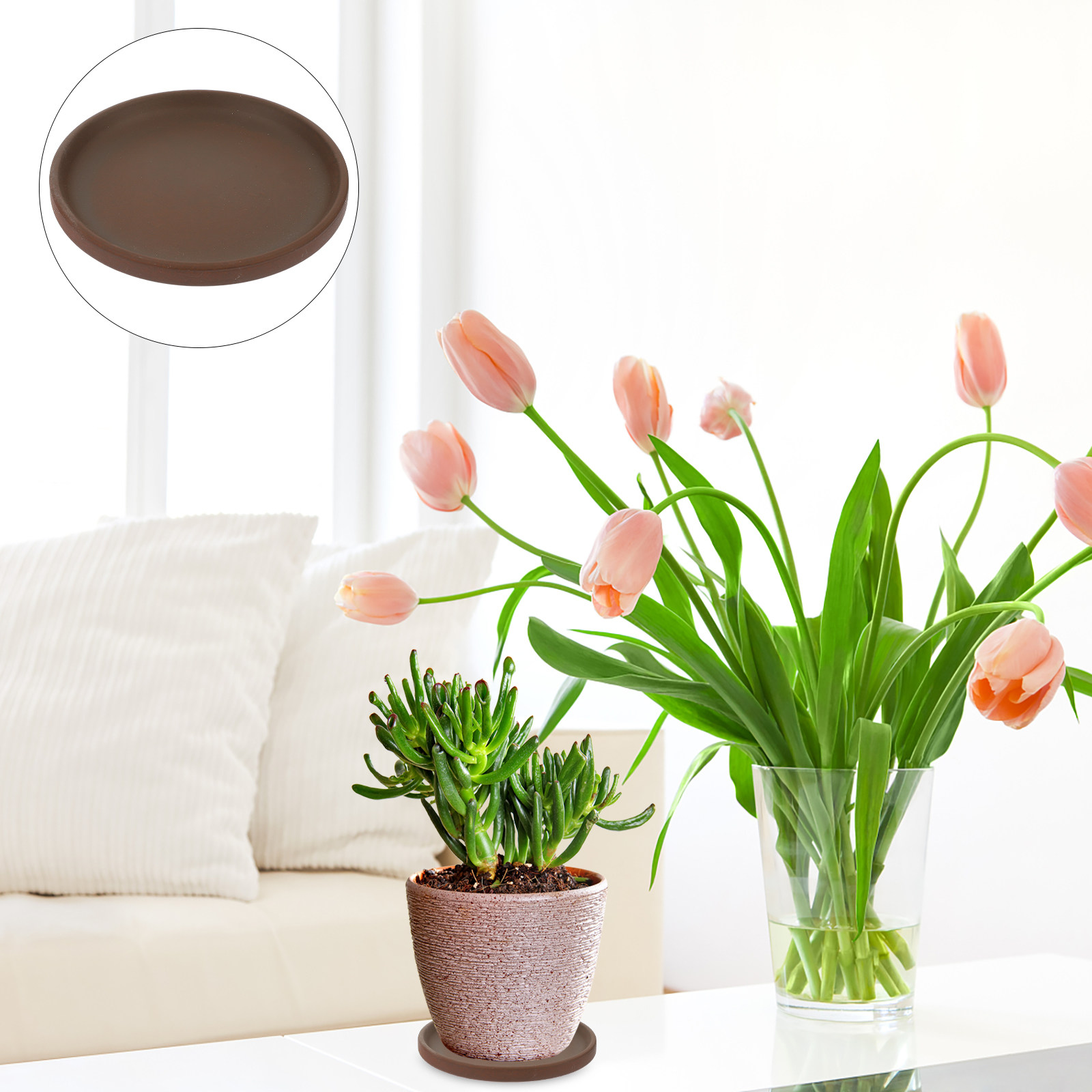 Plateau en céramique pour pot  - Drip Tray Saucer avis et prix
