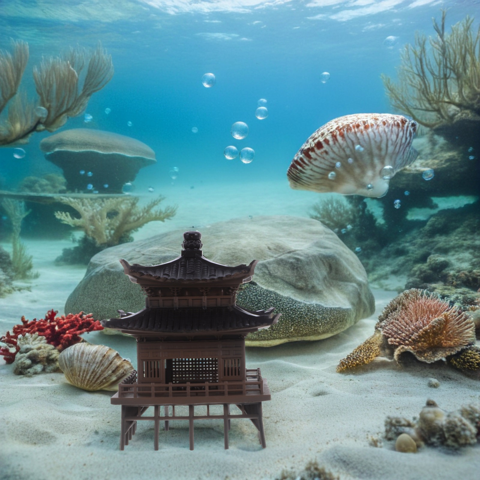 Petit pavillon chinois miniatu - Bonsai Garden Landscape Design avis et prix