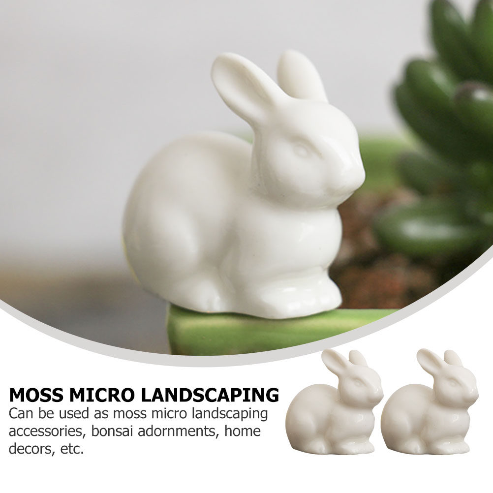 5 pièces, petits lapins décora - Bonsai Garden Landscape Design avis et prix